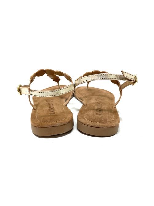 Sandaletto donna con perline IL LACCIO | LA33773PELLEGOLD